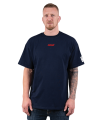 Logo Oversized Tee - Navy