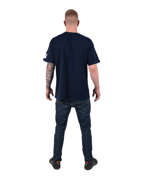 Logo Oversized Tee - Navy