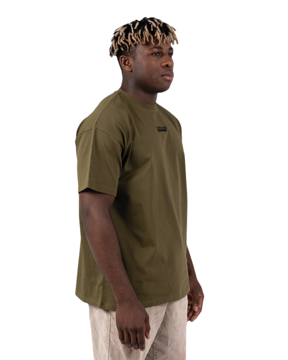 Logo Oversized Tee - Olive