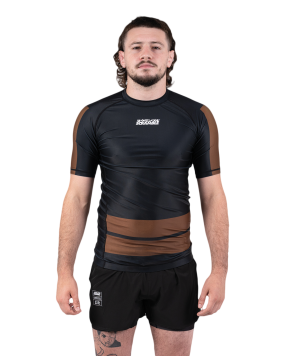 Ranked Rashguard - Brown