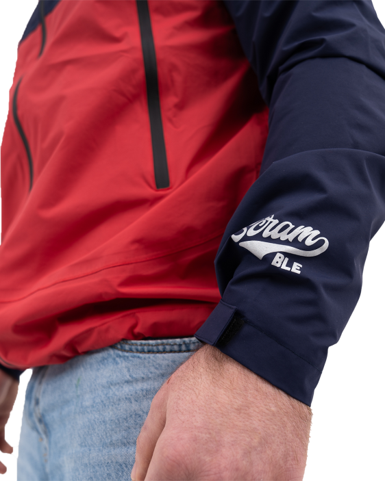 Ame Jacket - Red / Navy