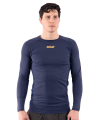 Shinobi Compression Top - Long Sleeve - Midnight Blue