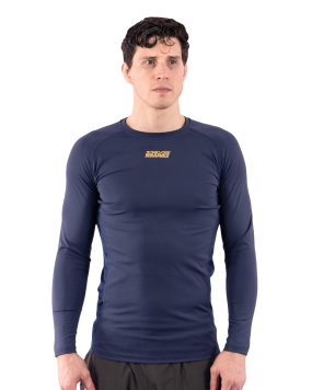 Shinobi Compression Top - Long Sleeve - Midnight Blue