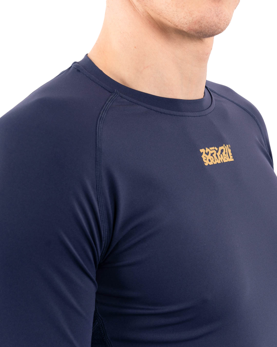 Shinobi Compression Top - Long Sleeve - Midnight Blue