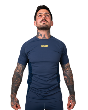 Shinobi Compression Top - Short Sleeve - Midnight Blue