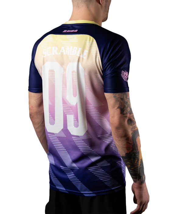 Dorai Training Top - Purple and Yellow