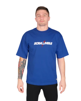 Scramble Never Die T-Shirt - Blue