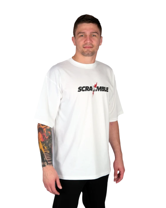 Scramble Never Die T-Shirt - White