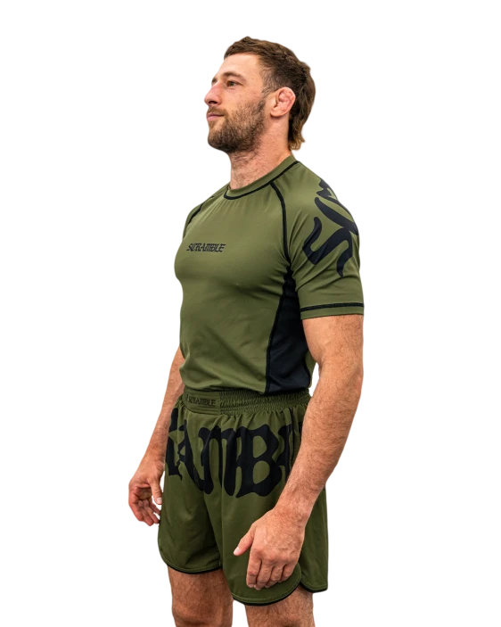 Glyph Rashguard - Olive Green Glyph Rashguard - Olive Green